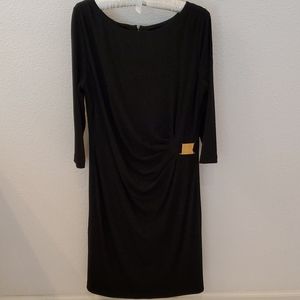 Tahari Black Dress